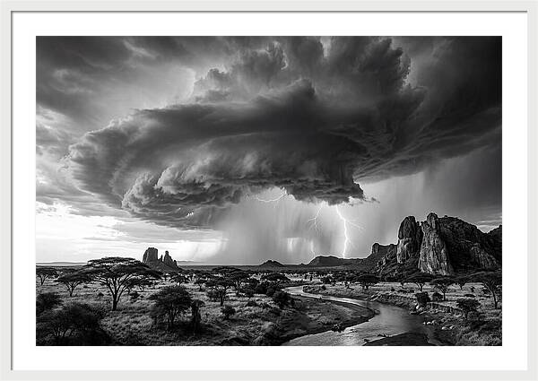 Serengeti Stormy Skies