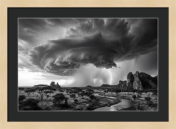 Serengeti Stormy Skies
