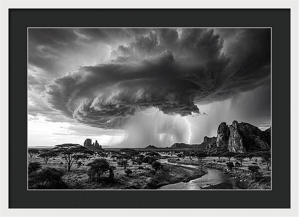 Serengeti Stormy Skies