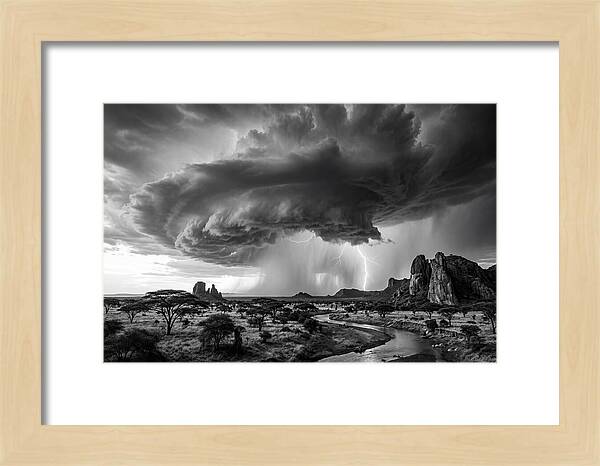 Serengeti Stormy Skies