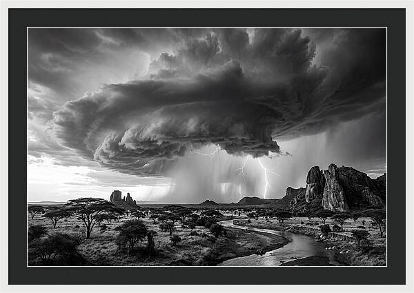 Serengeti Stormy Skies
