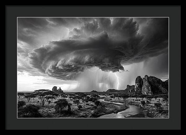 Serengeti Stormy Skies