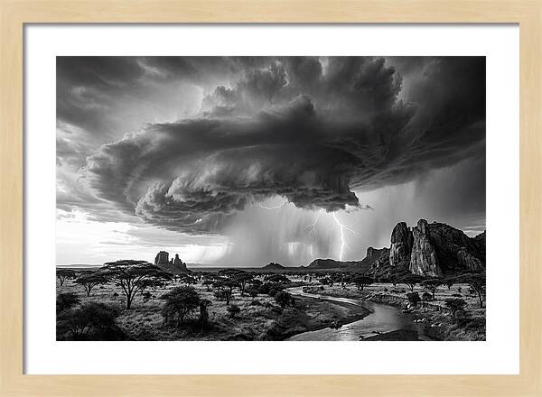 Serengeti Stormy Skies