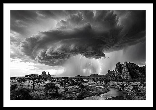 Serengeti Stormy Skies