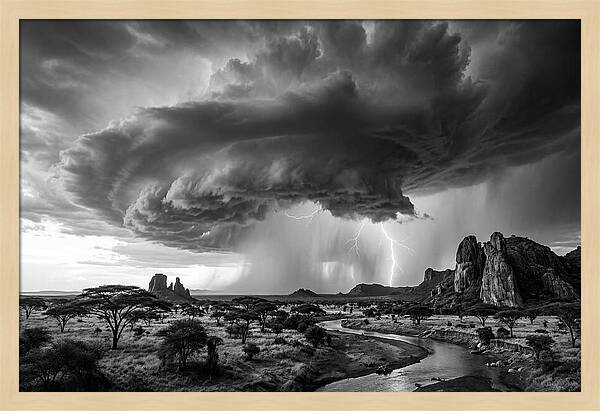 Serengeti Stormy Skies
