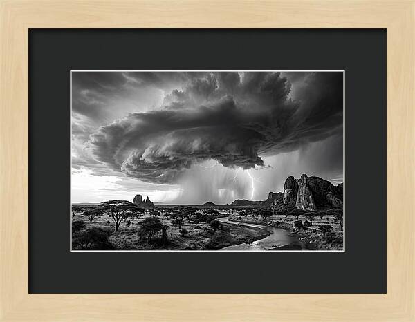 Serengeti Stormy Skies