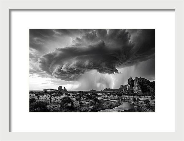 Serengeti Stormy Skies