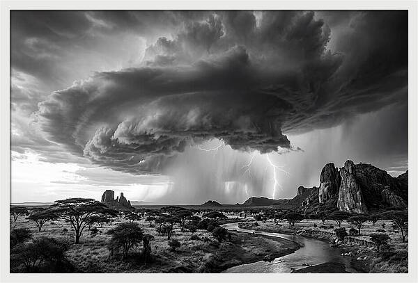 Serengeti Stormy Skies