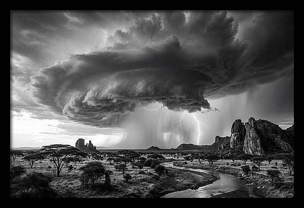 Serengeti Stormy Skies