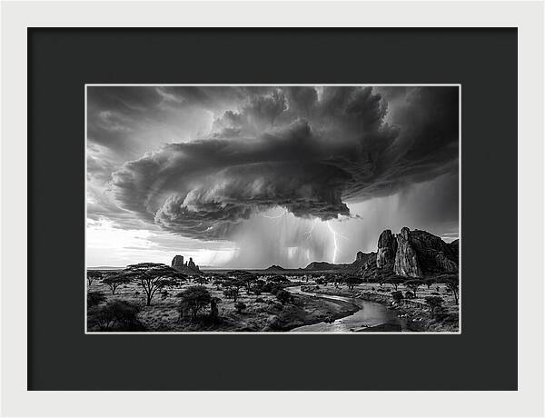 Serengeti Stormy Skies