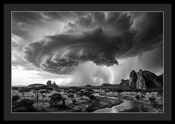Serengeti Stormy Skies