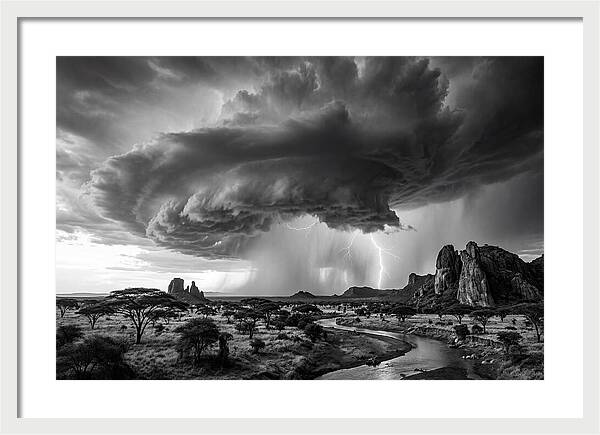 Serengeti Stormy Skies