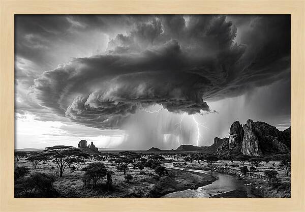 Serengeti Stormy Skies