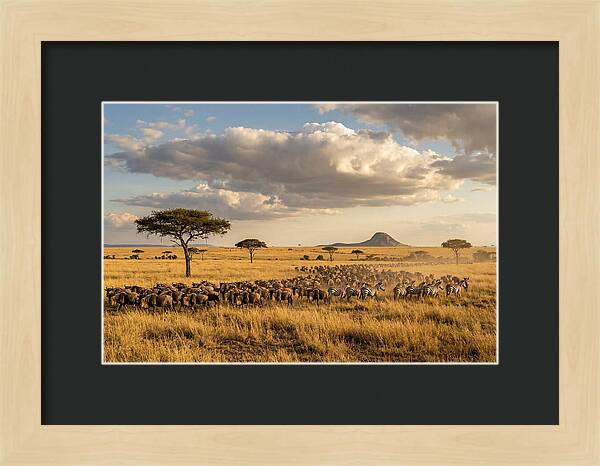 Serengeti Sunset Migration