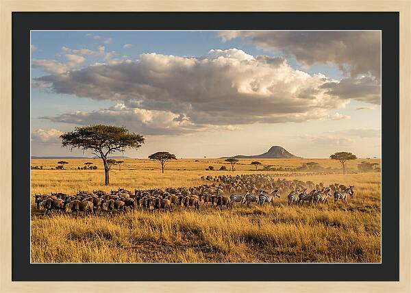 Serengeti Sunset Migration