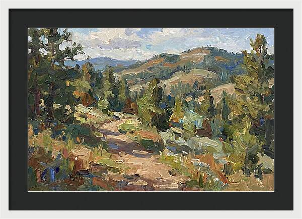 Serenity Along The Mountain Trail