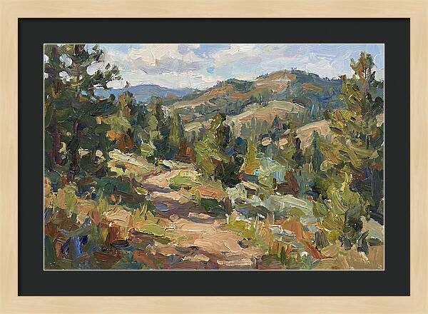 Serenity Along The Mountain Trail