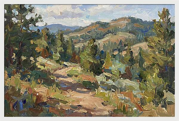 Serenity Along The Mountain Trail