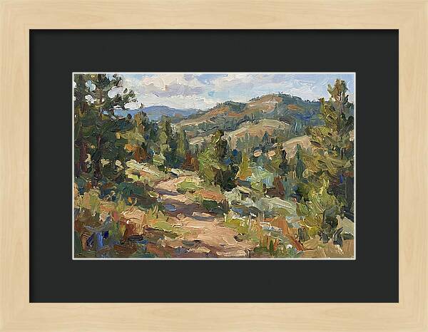 Serenity Along The Mountain Trail