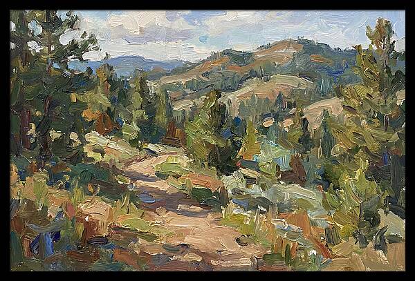 Serenity Along The Mountain Trail