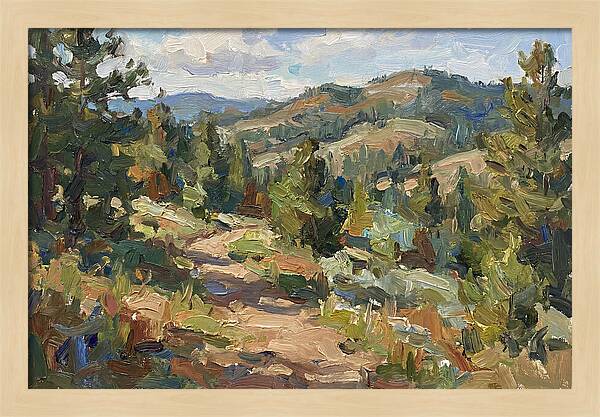 Serenity Along The Mountain Trail