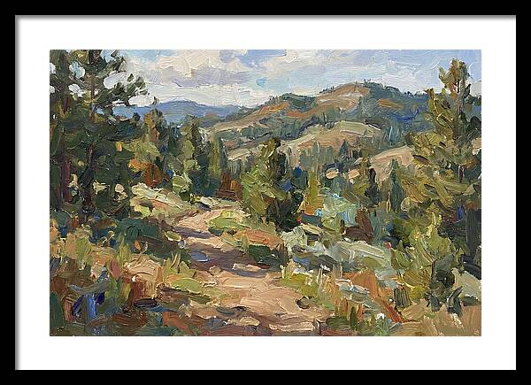 Serenity Along The Mountain Trail