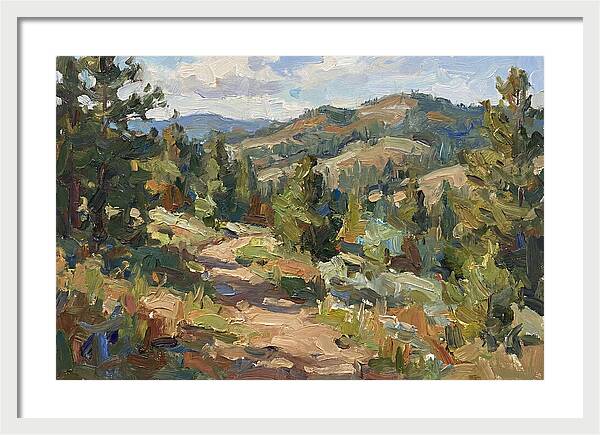 Serenity Along The Mountain Trail