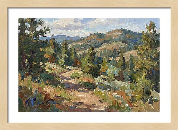 Serenity Along The Mountain Trail