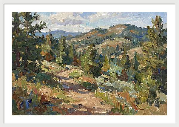 Serenity Along The Mountain Trail