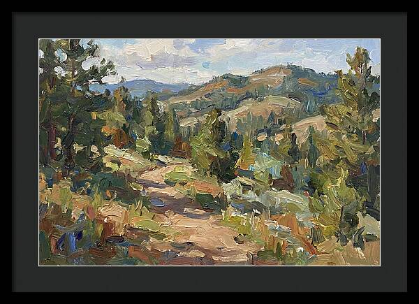 Serenity Along The Mountain Trail