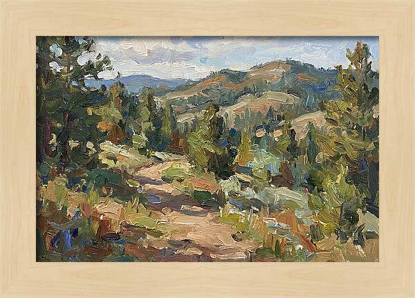 Serenity Along The Mountain Trail