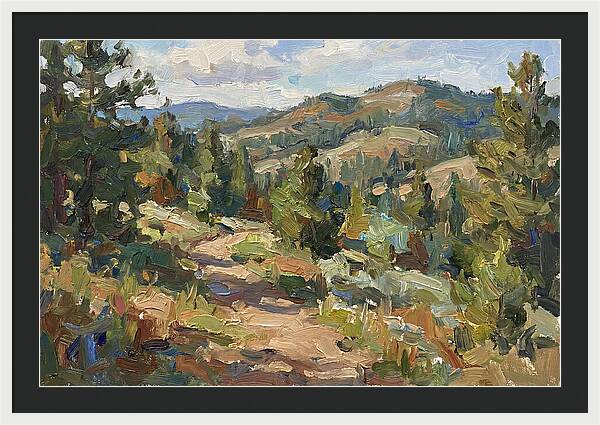 Serenity Along The Mountain Trail