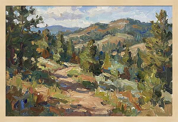 Serenity Along The Mountain Trail