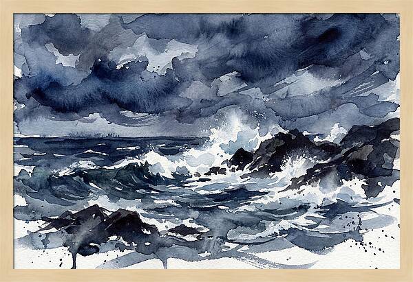 Serenity Amidst Coastal Storms
