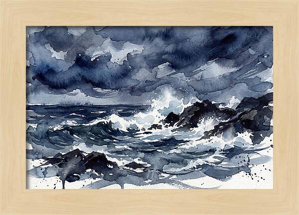 Serenity Amidst Coastal Storms
