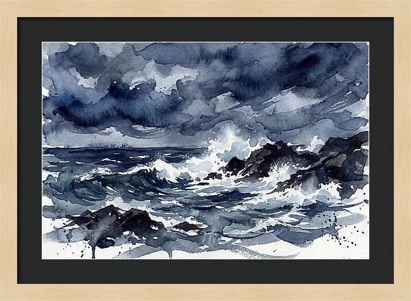 Serenity Amidst Coastal Storms