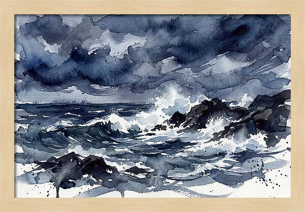 Serenity Amidst Coastal Storms