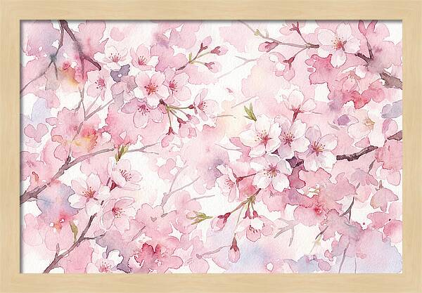 Serenity Among Blossoms