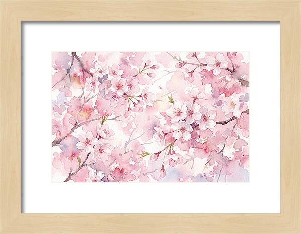 Serenity Among Blossoms