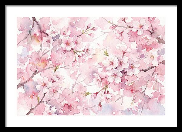 Serenity Among Blossoms