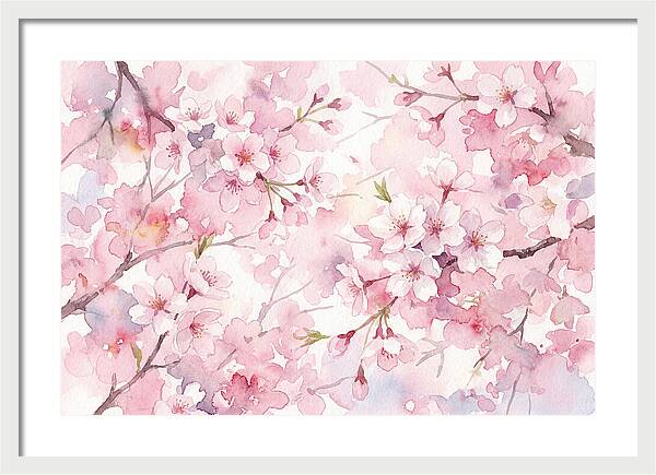 Serenity Among Blossoms