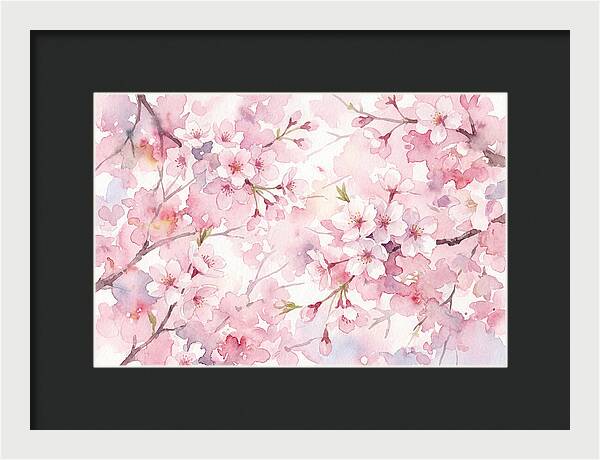 Serenity Among Blossoms