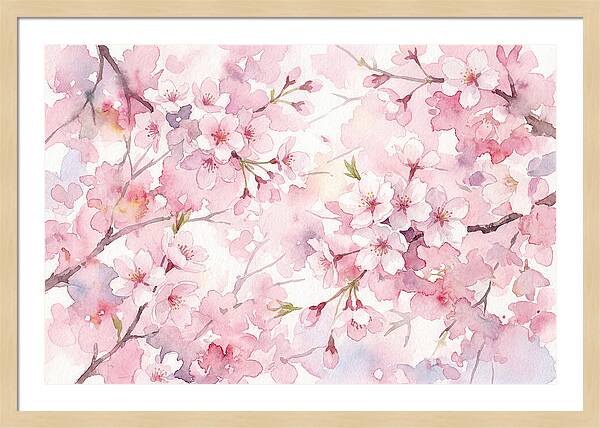 Serenity Among Blossoms