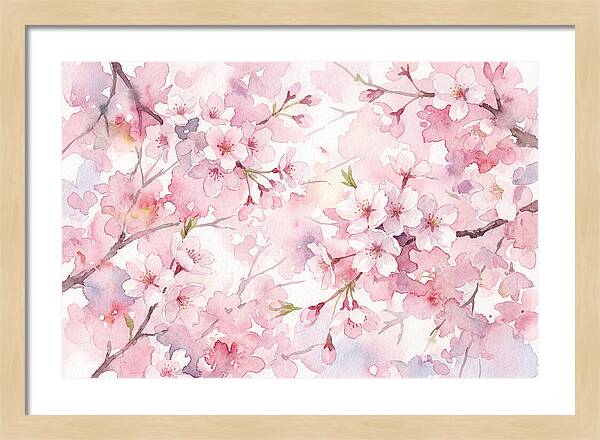 Serenity Among Blossoms