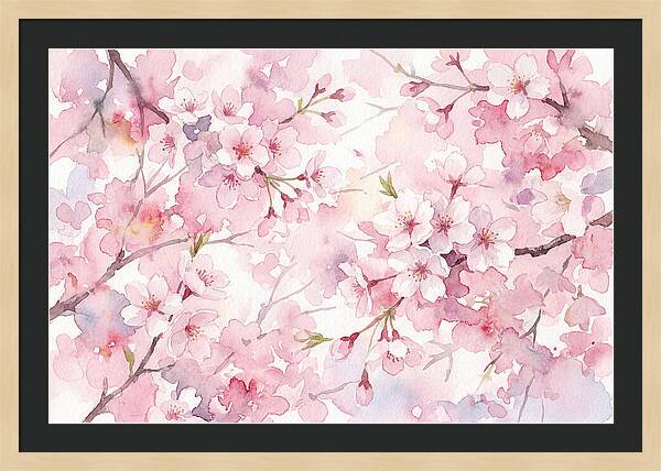 Serenity Among Blossoms