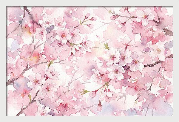 Serenity Among Blossoms