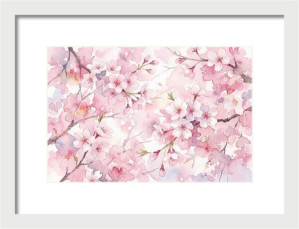 Serenity Among Blossoms