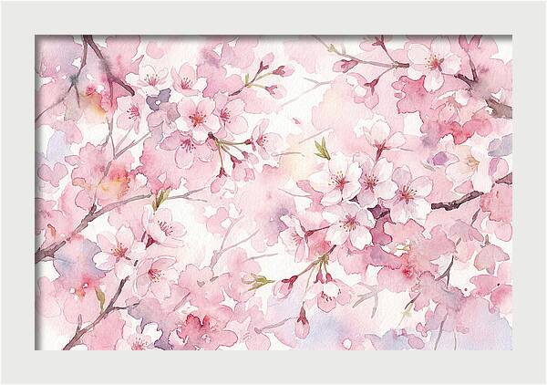 Serenity Among Blossoms