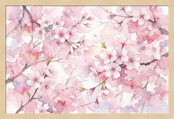 Serenity Among Blossoms