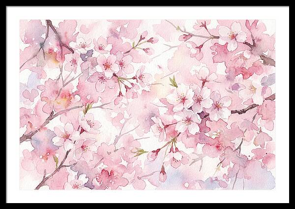 Serenity Among Blossoms